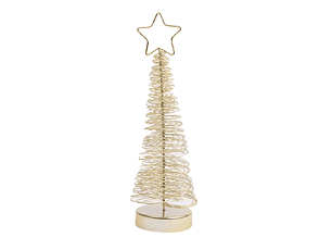 ARVORE DOURADA C/LUZ