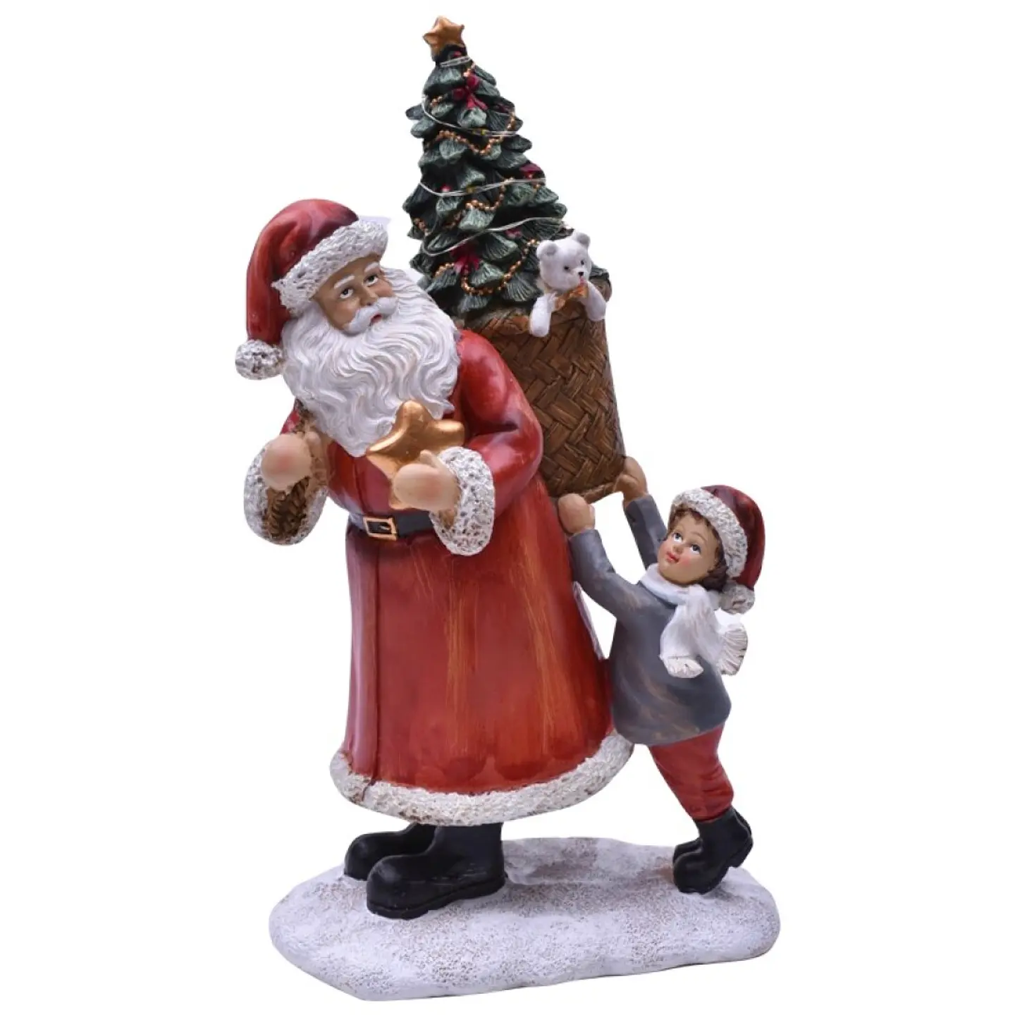 PAI NATAL RESINA C/ MENINO 1