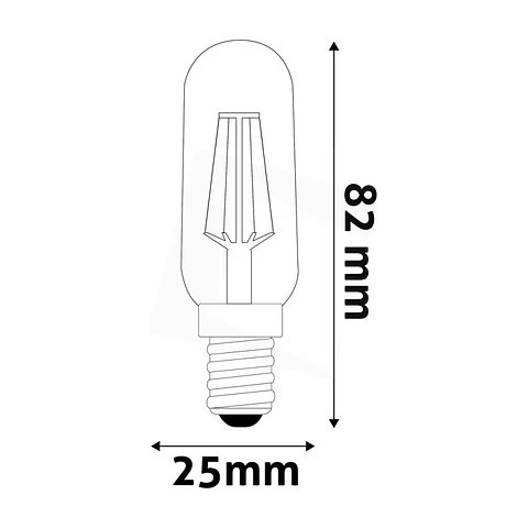 Lâmpada Avide LED T25 E14 4W 4000K