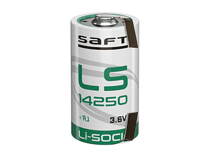Pilhas SAFT Lithium 1/2AA LS14250 CNR 3,6V