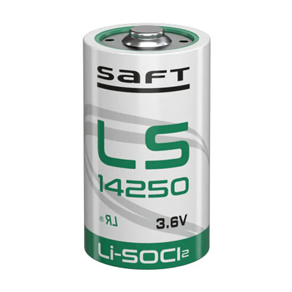 Pilhas SAFT Lithium 1/2AA LS14250 3,6V 1