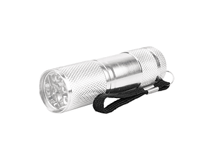 Lanterna Entac LED 1W 3AAA Alumínio Cinzenta