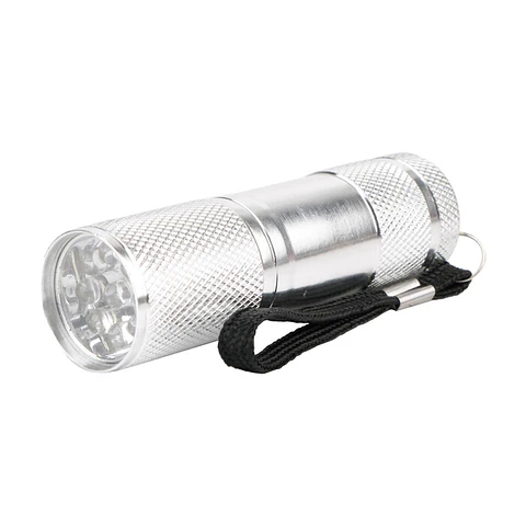 Lanterna Entac LED 1W 3AAA Alumínio Cinzenta