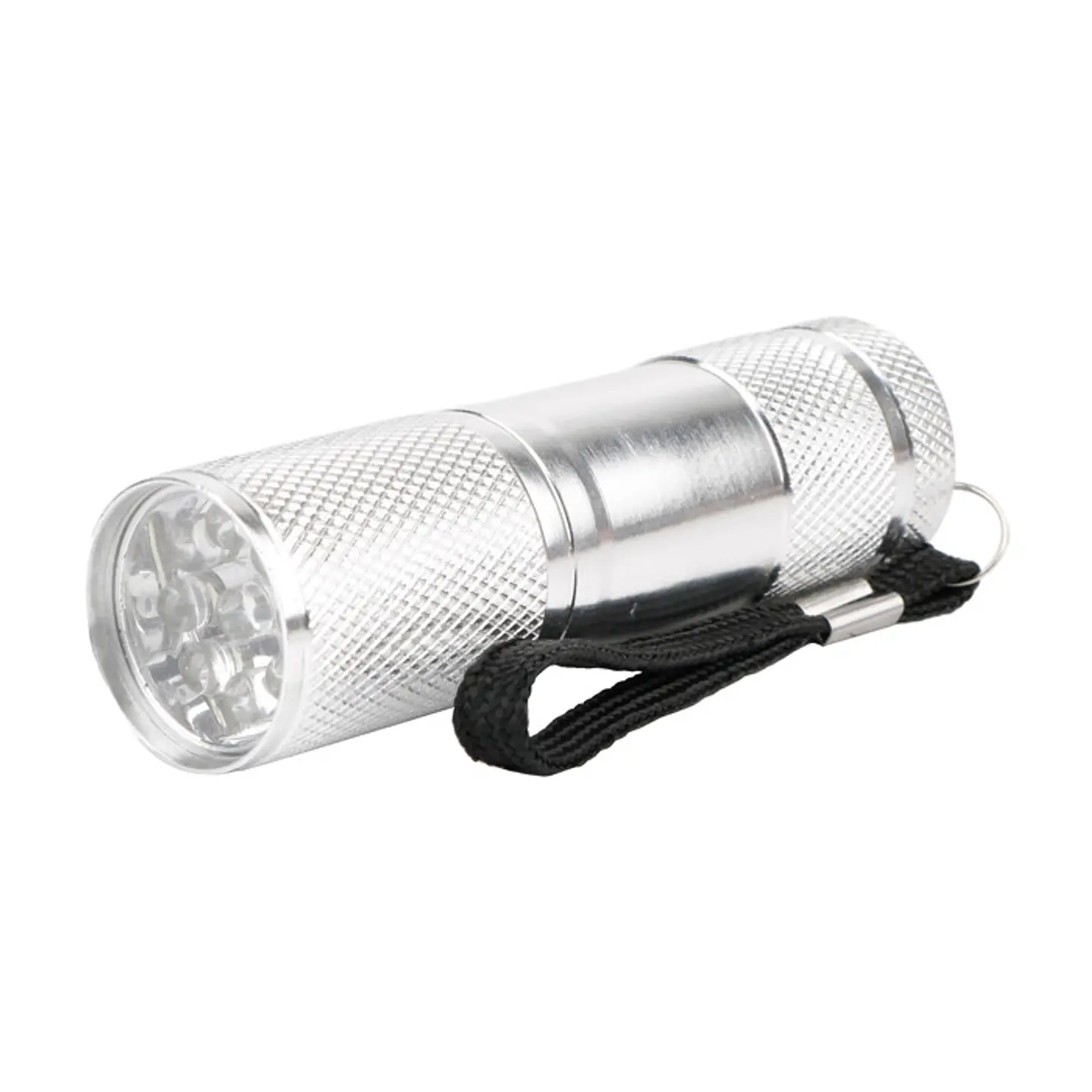 Lanterna Entac LED 1W 3AAA Alumínio Cinzenta 1