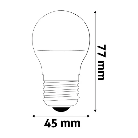 Lâmpada Avide LED CLP E27 6,5W 3000K
