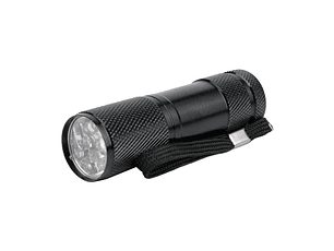 Lanterna Entac LED 1W 3AAA Alumínio Preta