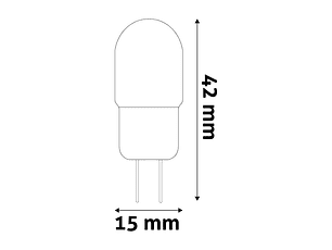 Lâmpada Avide LED G4 2W 4000K