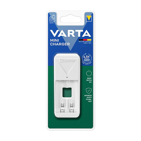 Carregador Varta Mini 57656 Bl