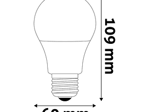 Lâmpada Avide LED CLA E27 11W 6400K