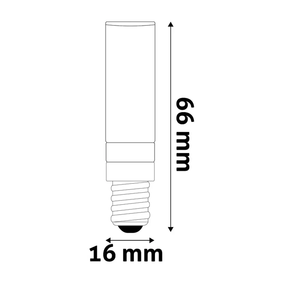 Lâmpada Avide LED JD E14 4,2W 4000K 2