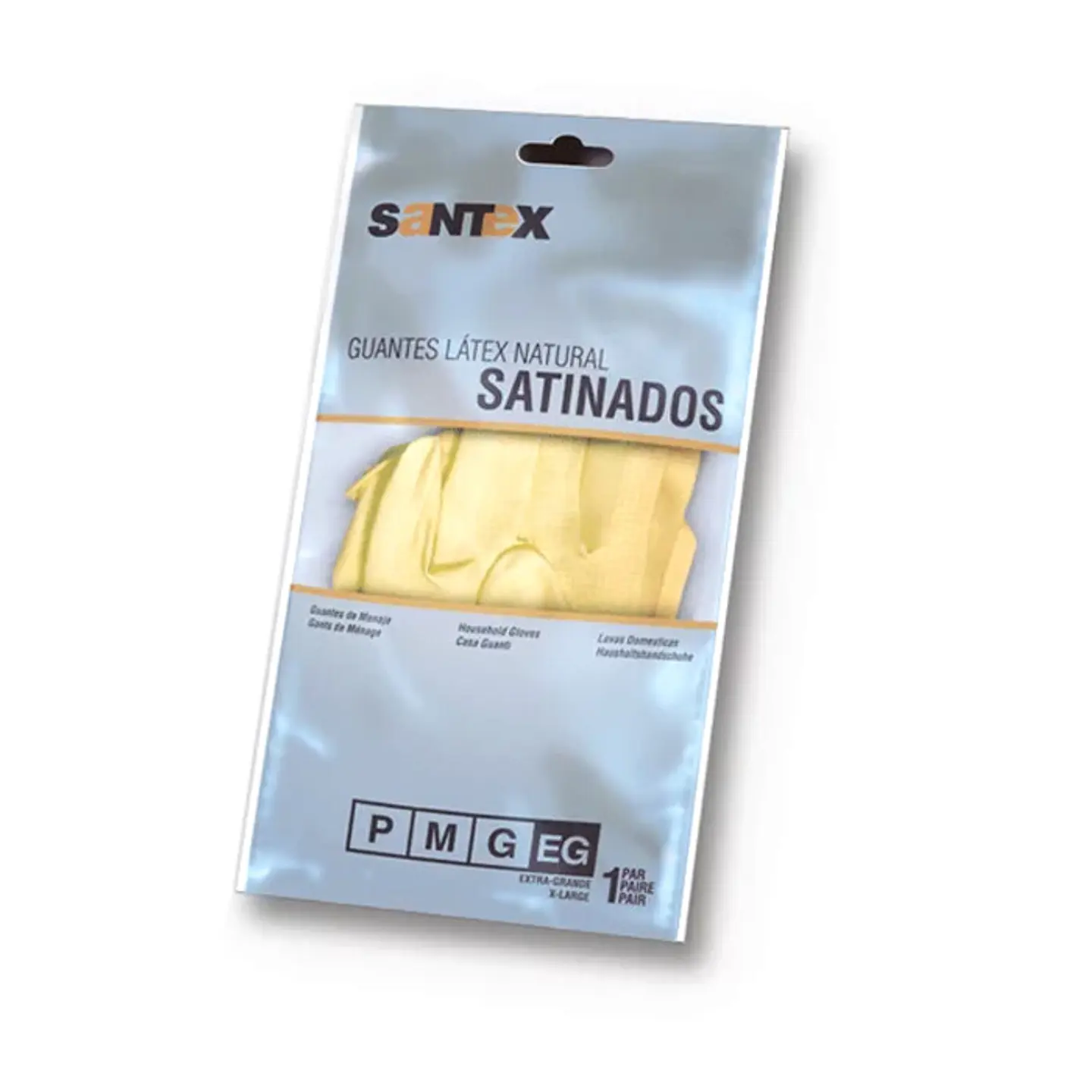 Luva Santex Satinada Branca M 1