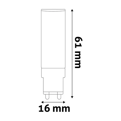 Lâmpada Avide LED G9 4,2W 4000K