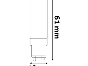 Lâmpada Avide LED G9 4,2W 4000K