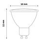 Lâmpada ENTAC LED GU10 4W 3000K - Thumbnail 2