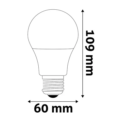 Lâmpada Avide LED CLA E27 9,5W 3000K
