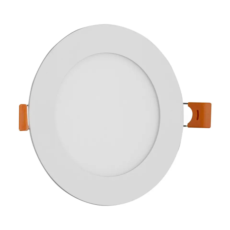 Painel Avide LED Redondo de Embutir Branco 6W 4000K 1