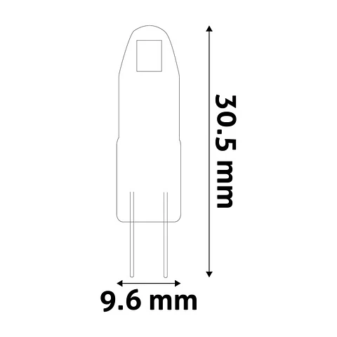 Lâmpada Avide LED G4 1,2W 4000K COB
