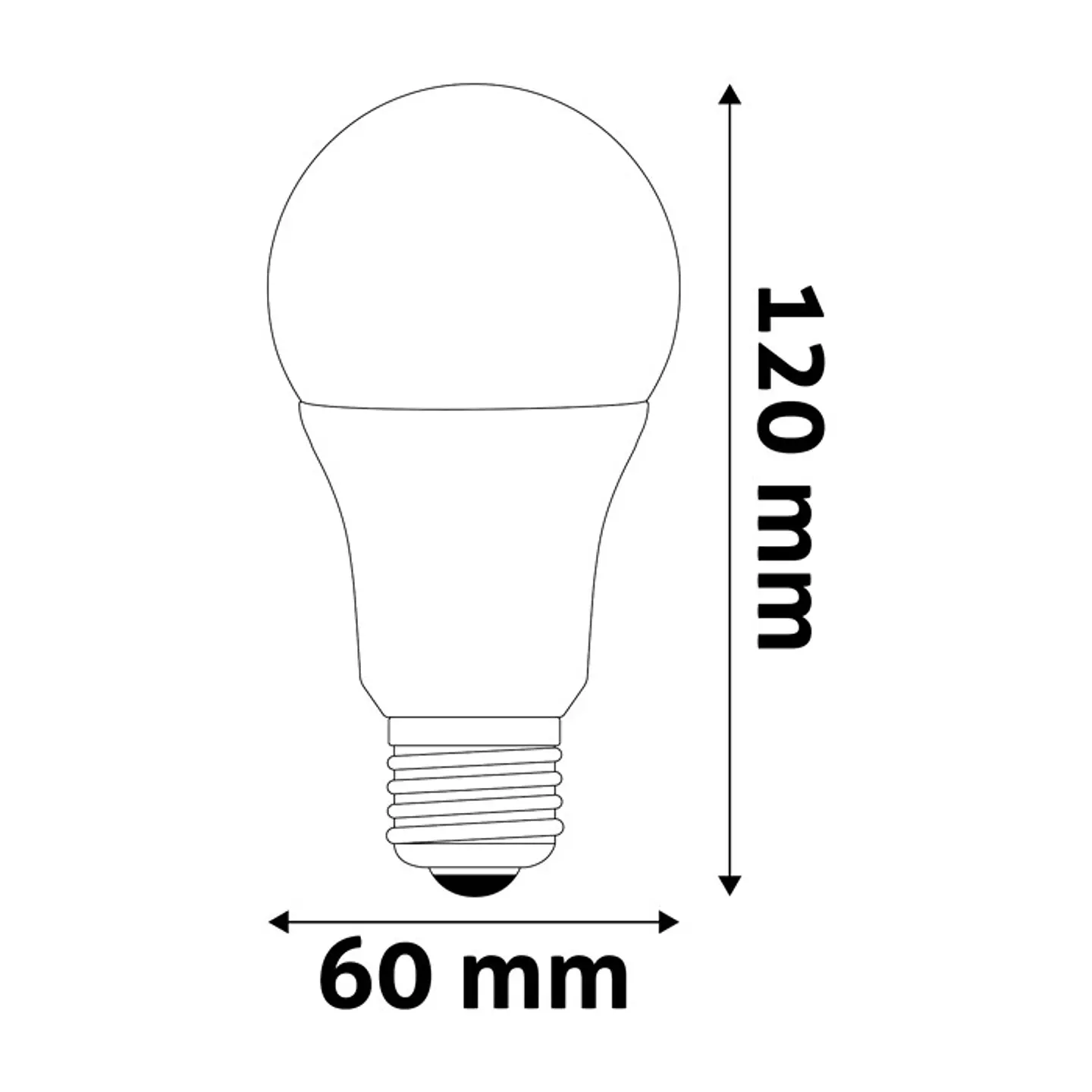 Lâmpada Avide LED CLA E27 13W 4000K 2