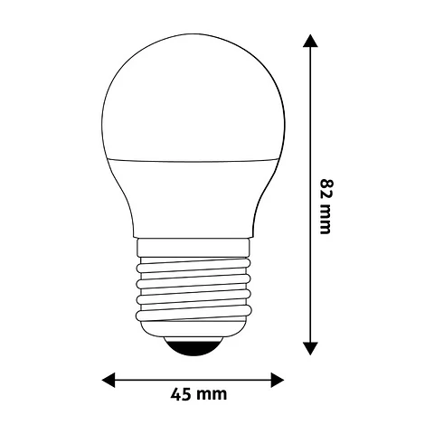 Lâmpada Avide LED CLP E27 4,5W 4000K