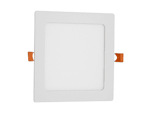 Painel Avide LED Quadrado de Embutir Branco 12W 6400K