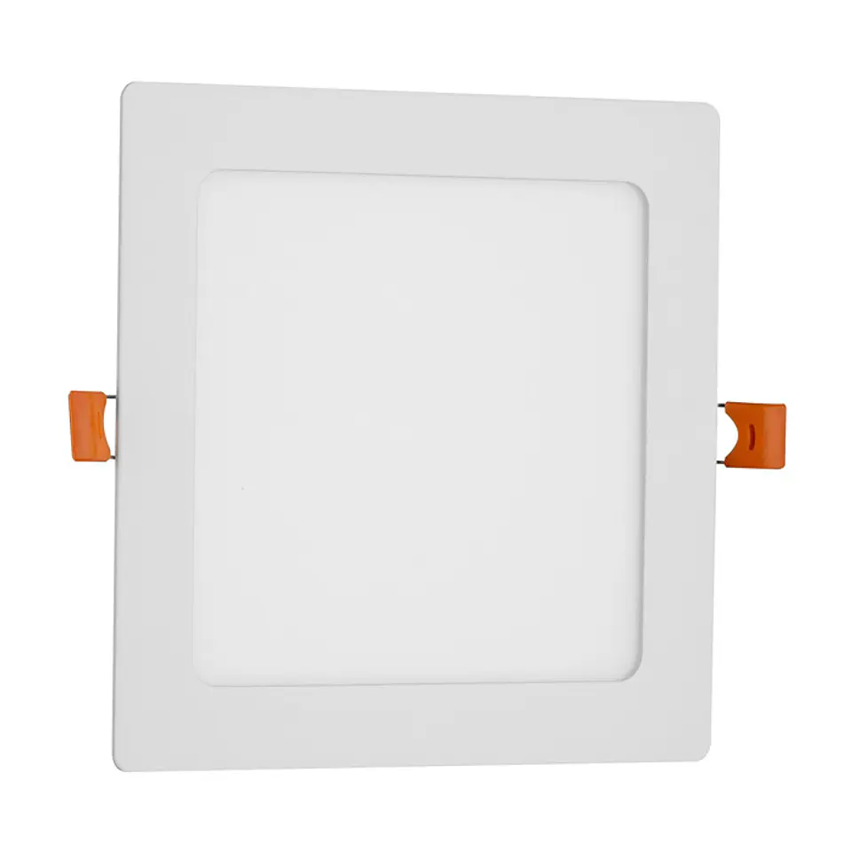Painel Avide LED Quadrado de Embutir Branco 12W 6400K 1