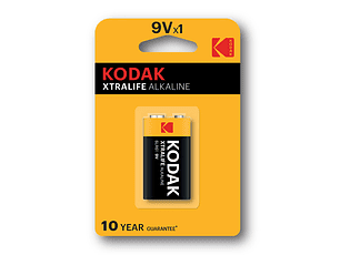 Pilhas Kodak Xtralife 9V 6LR61 BL1