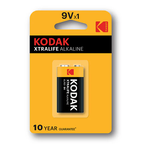 Pilhas Kodak Xtralife 9V 6LR61 BL1