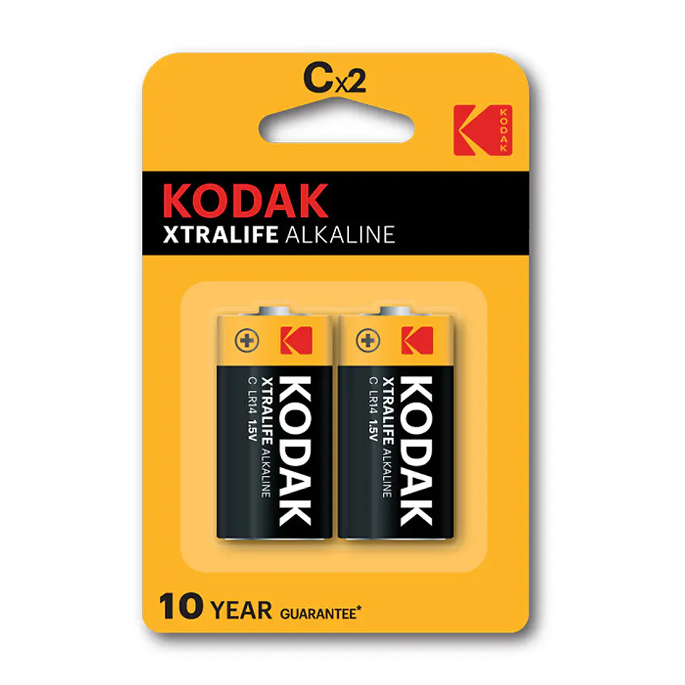 Pilhas Kodak Xtralife C LR14 BL2 1