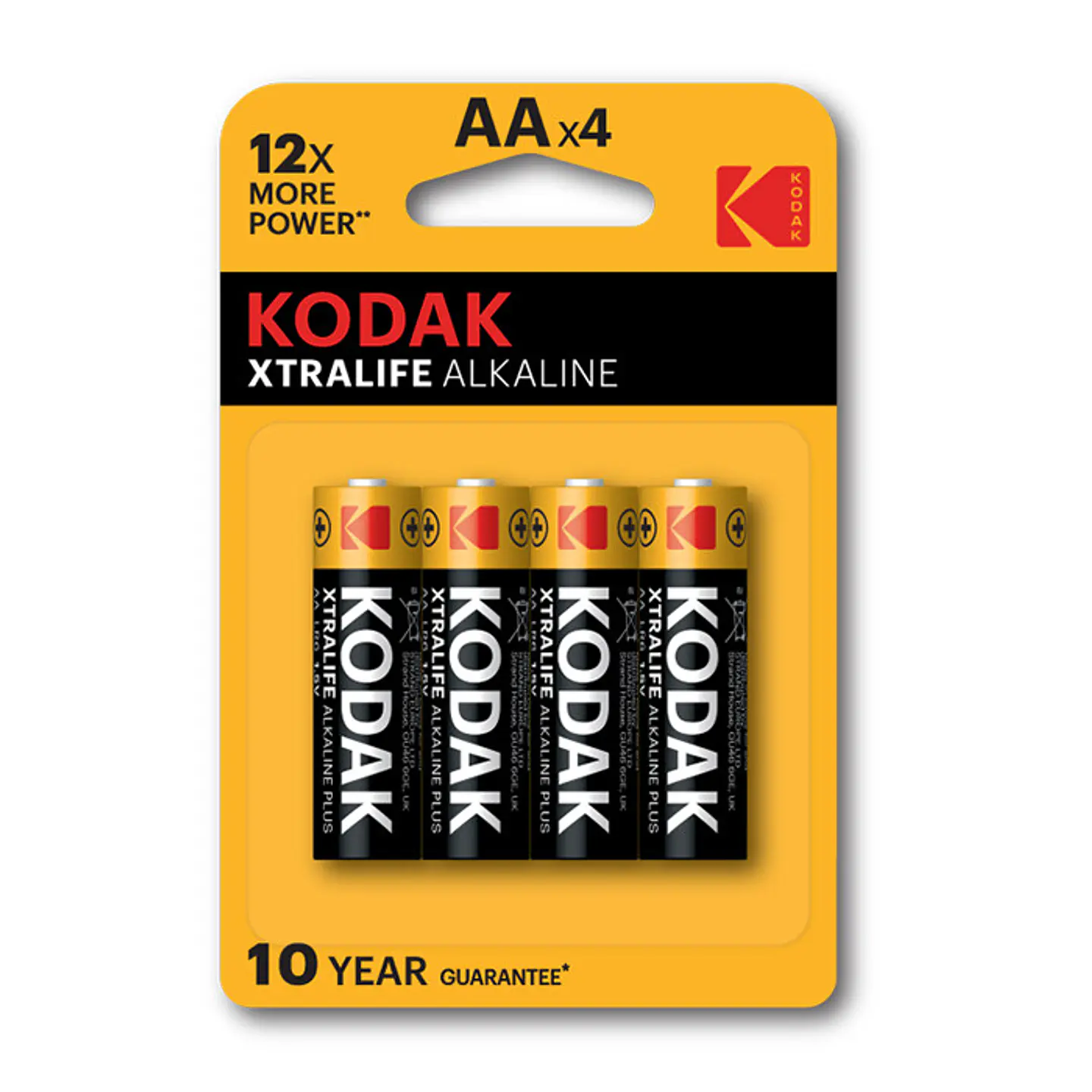 Pilhas Kodak Xtralife AA LR06 BL4 1