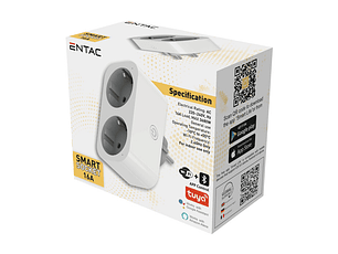 Ficha Entac Smart 2 tomadas