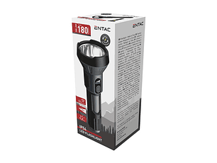 Lanterna Entac LED 3+3W Recarregável com Power Bank