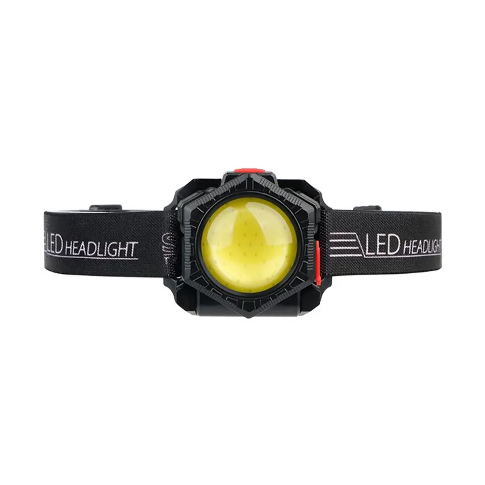 Lanterna Entac LED 5W Cabeça Recarregável com Bolsa 2