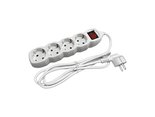 Extensão Entac 4 Tomadas 1,5MT 3x1,5MM com Interruptor