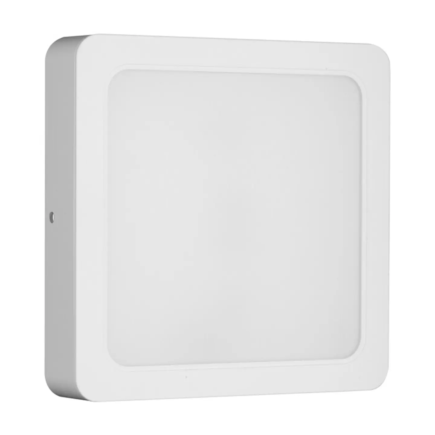 Painel Avide LED Quadrado Saliente Plástico Branco 24W 6400K 1