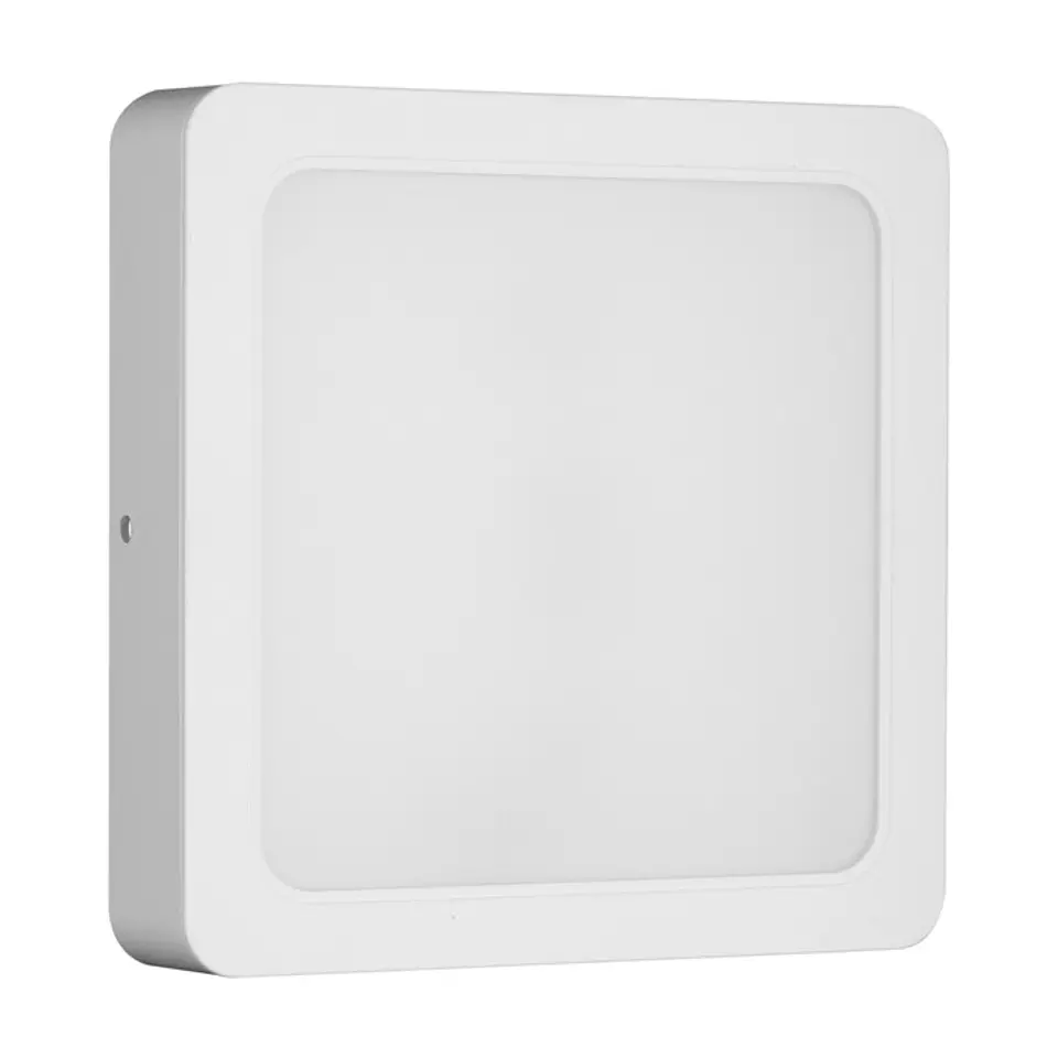Painel Avide LED Quadrado Saliente Plástico Branco 24W 6400K 1