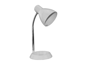 Candeeiro de Mesa Avide E27 Branco com base