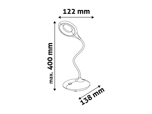 Candeeiro de Mesa Avide LED 4W 4000K Minimal