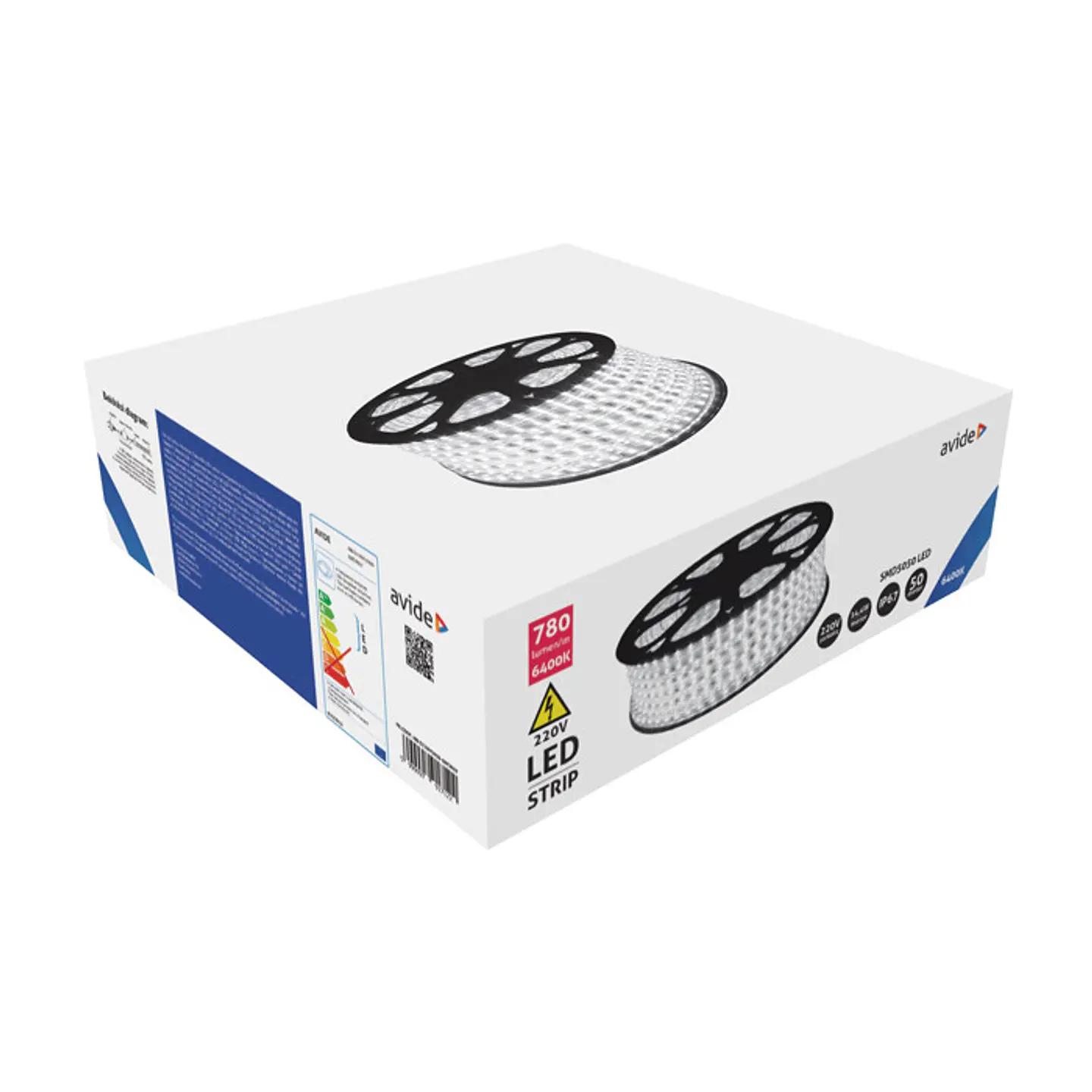Fita LED Avide 14W 6400K 1MT 1