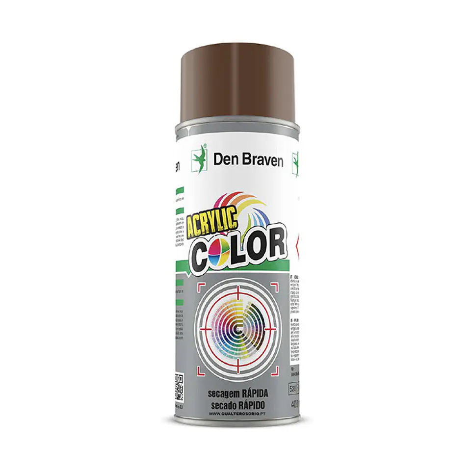 Spray Den Braven 8011 Castanho escuro 400ML 1