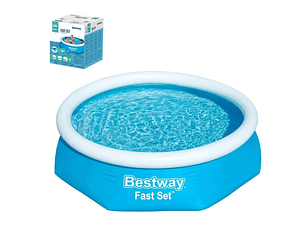 PISCINA INSUFLAVEL EXAG. S/FILTRO 24X24X29CM