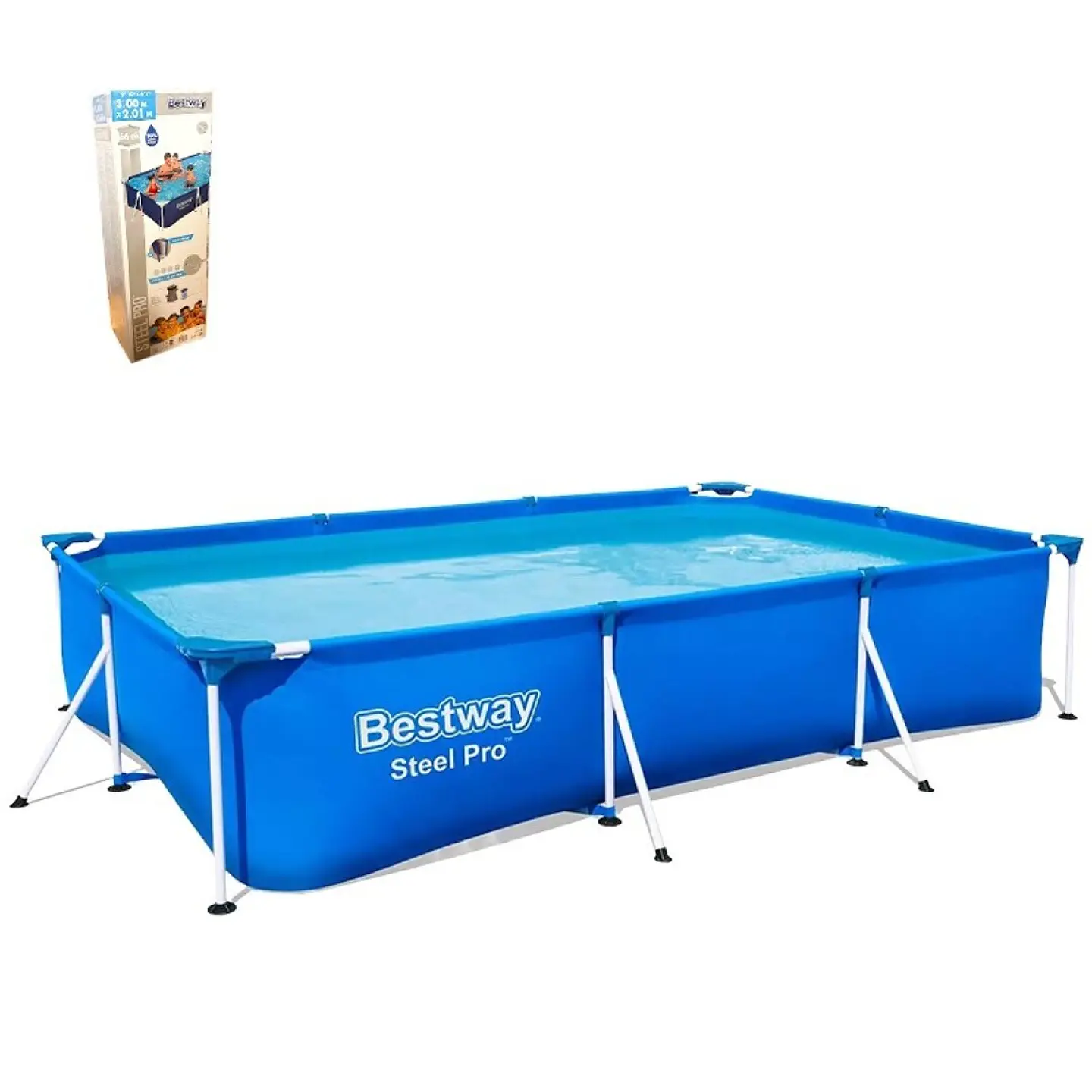  PISCINA INSUFLAVEL 3.0X2X66 C/MOTOR 56411 1