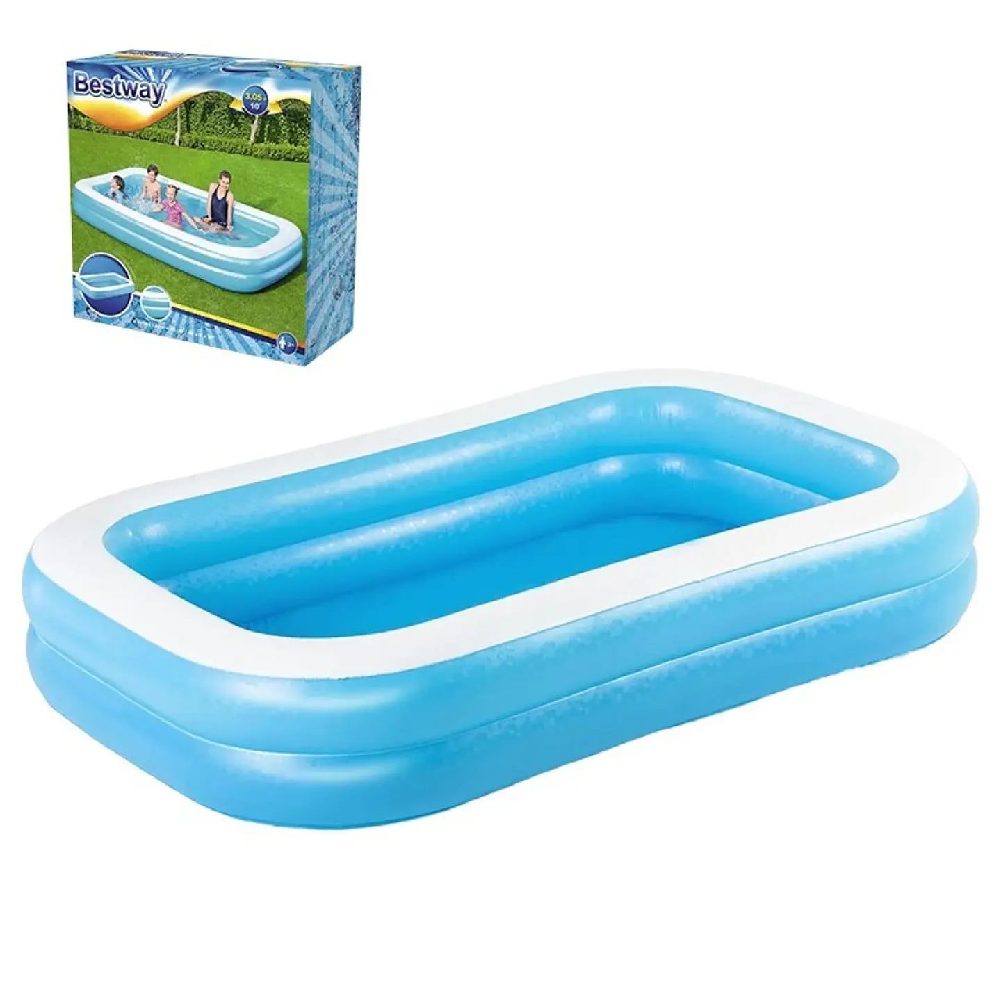 PISCINA INSUFLAVEL 262X170X51CM 1