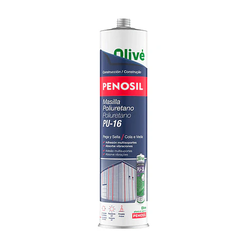 Cola e Veda Penosil PU16 Cinza 300ML