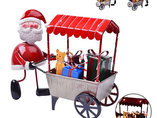 DEC NATAL SORT+CARRUAGEM METAL 154056