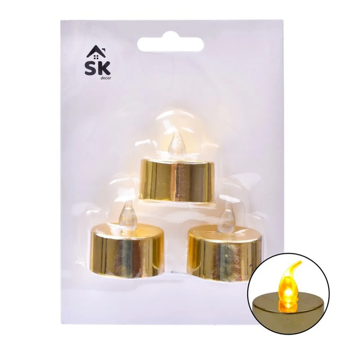 VELA OURO 3 UNDS 2402-303-03A  1