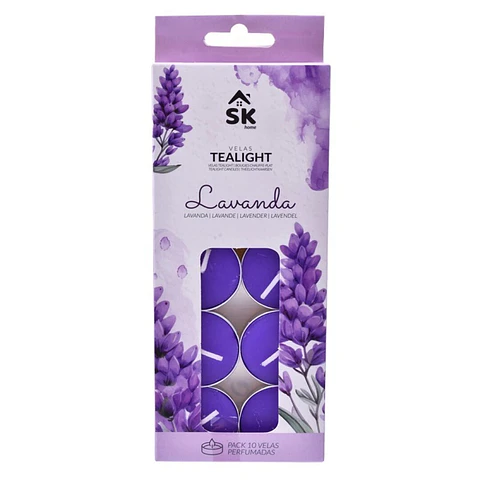 VELA TEA LIGHT LAVANDA