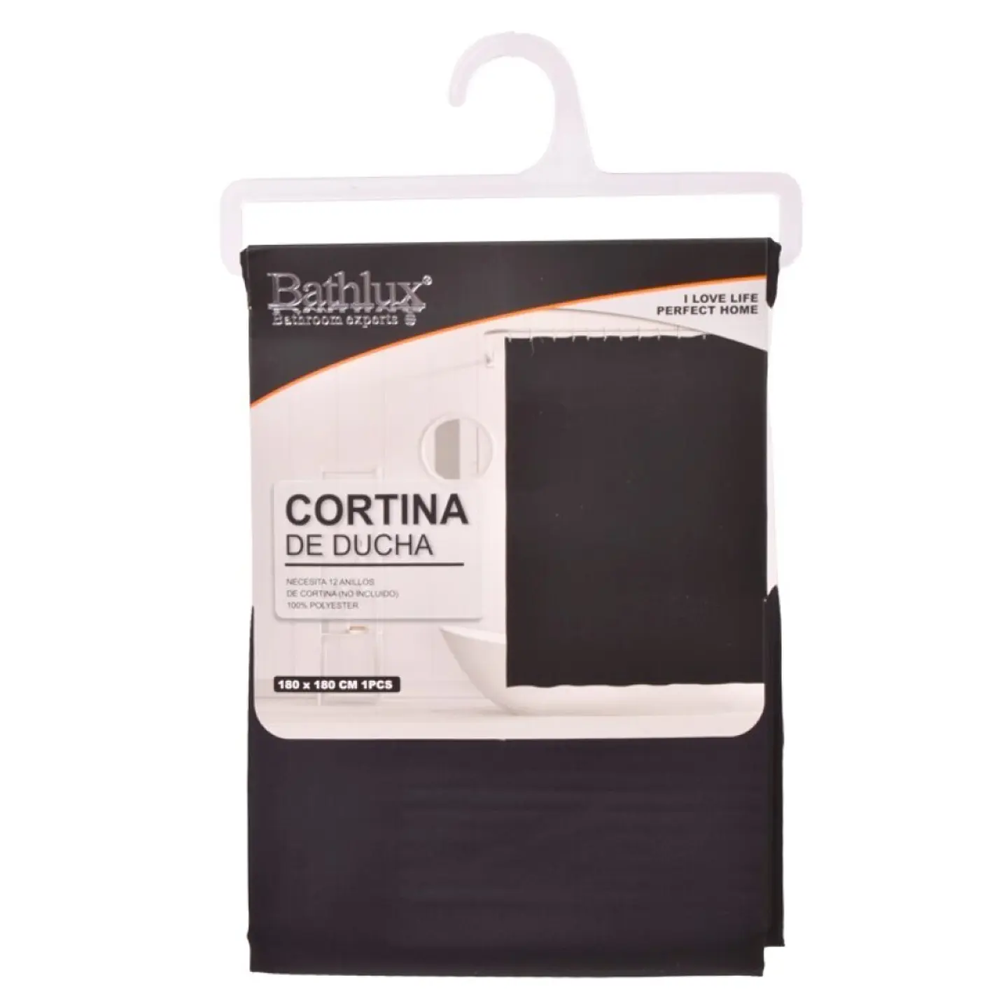 CORTINA BANHO 1.8X1.8M PRT 2632-001-C 1