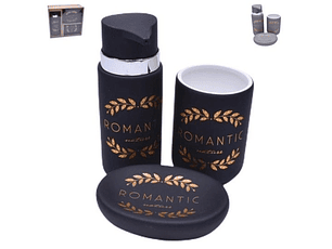 CONJ.WC PORCELANA 3 PCS