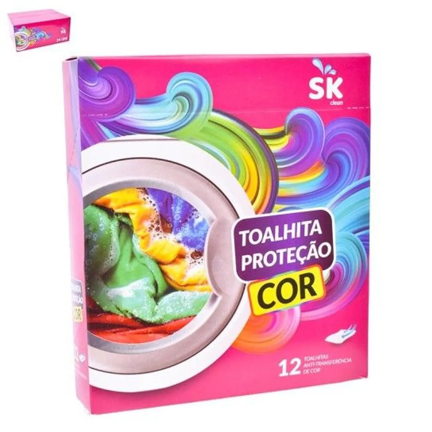TOALHITAS ANTI-TRF COR P/ROUPA 1