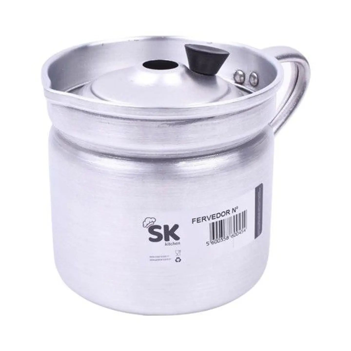 FERVEDOR ALUMINIO NORMAL 1L 1